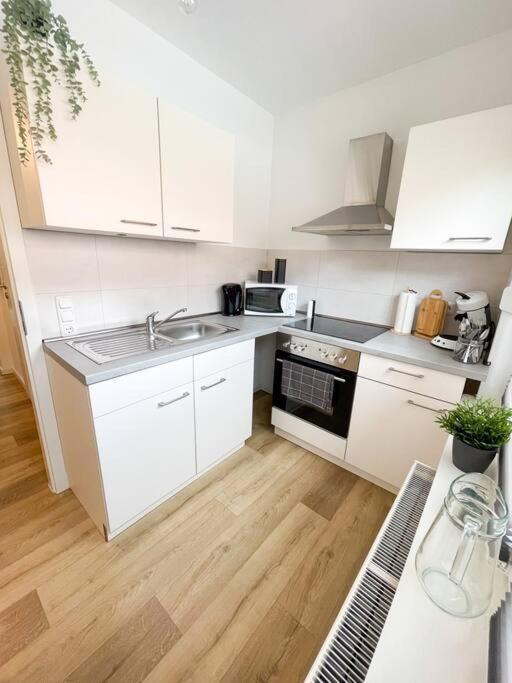 +Stadtruhe+ Niedliche Appartment Mit Garten Luneburgo Exterior foto